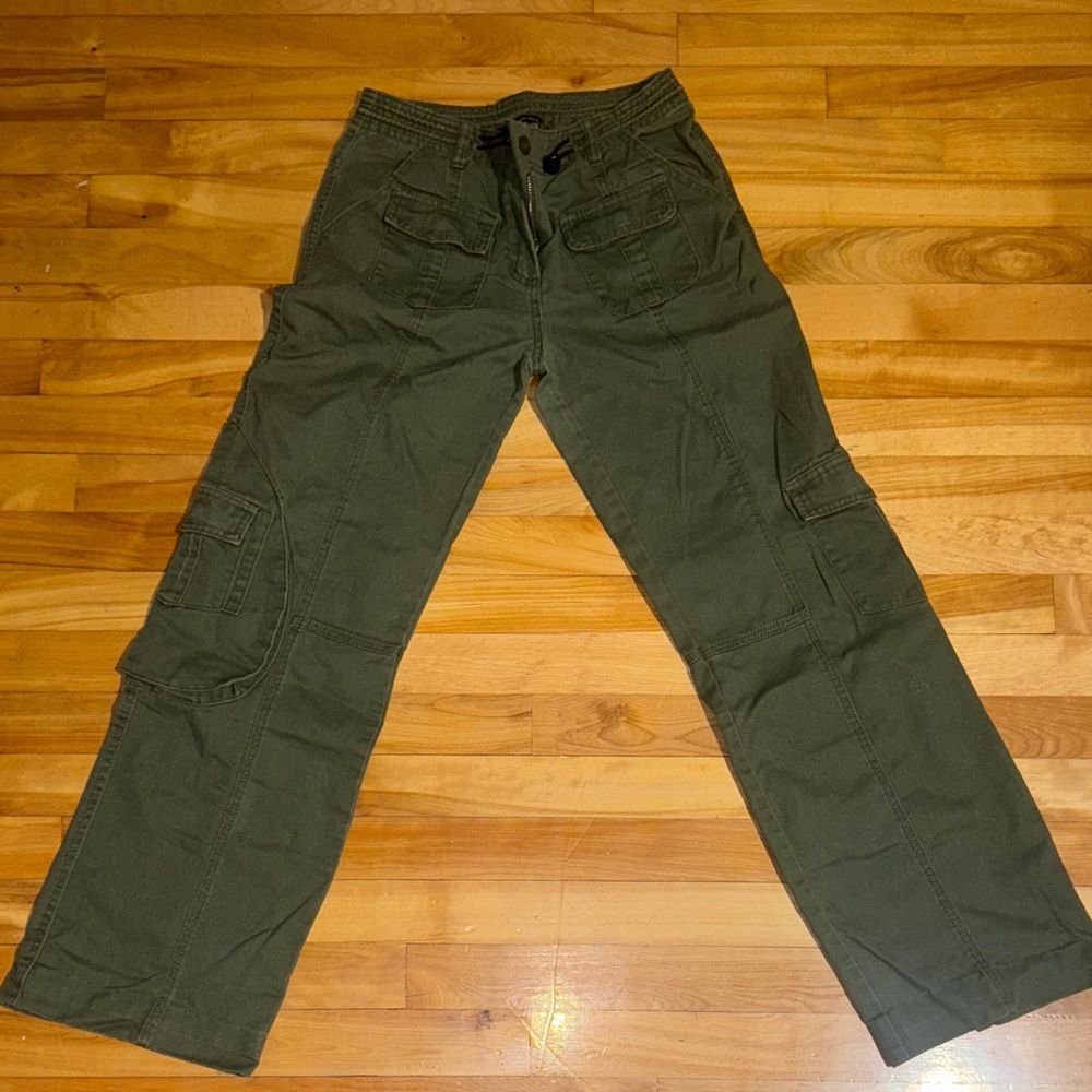 Brandy Melville Green Kim Cargo Pants